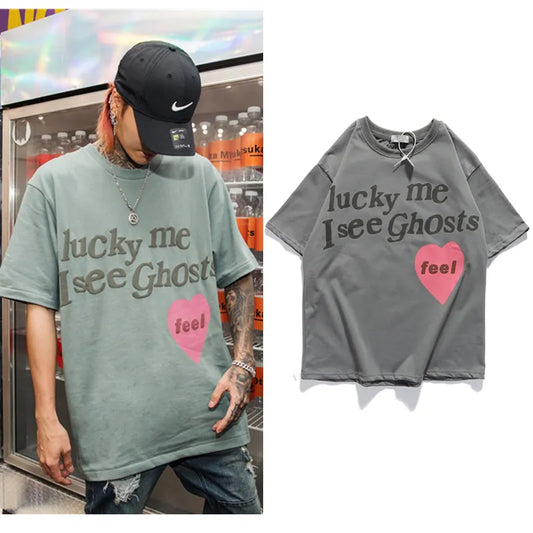 "Lucky Me I see Ghosts" Tee