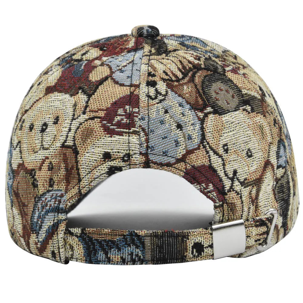 Adjustable Bear Baseball Cap