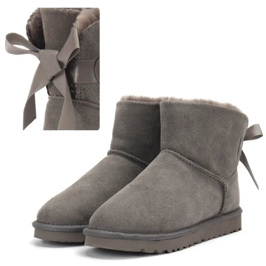 Suede Fur Lined Boots